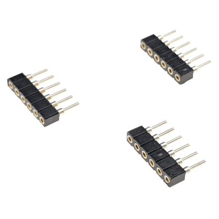 3 Pack RGB+CCT LED Strip Connector