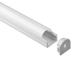 RL-1608 Surface led aluminium profile for 16.4mm LED strip light