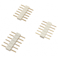3Pack 6 Pin Connector for RGB+CCT LED Strip