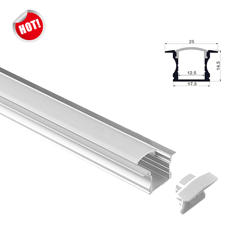 RL-1201 Recssed inner 12mm LED aluminum profile