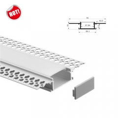 RL-7615 LED aluminum profile for drywall