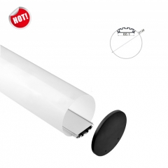 RL-120 Diameter 120mm Round LED Aluminum Profile for 60.1mm LED stripe