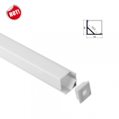 RL-1001 Corner aluminium profile for 10mm PCB