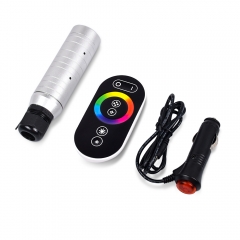 Car use DC12V 6W RGB touch remote LED Fiber Optic Light Engine