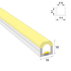 Profile for 10mm width Top View Flex Neon