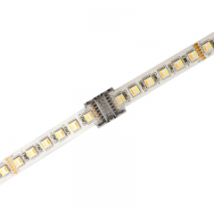 Connector for RGBWW LED strip - Between two LED strips - 12mm