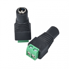 DC Power Cable Female Plug Connector Adapter Jack 5.5*2.1mm