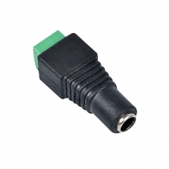 DC Power Cable Female Plug Connector Adapter Jack 5.5*2.1mm