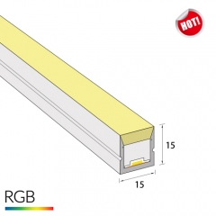 15x15mm Top View RGB Flex LED Neon