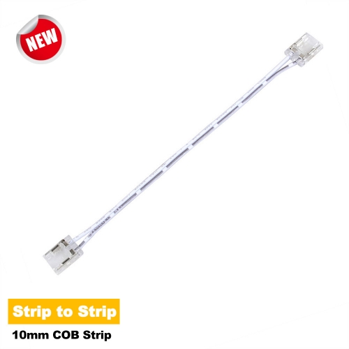 10mm COB Strip click connectors with cable