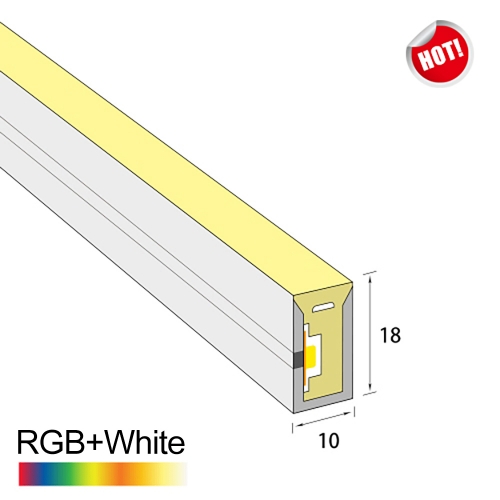 10x18mm RGBW Side view Flex LED Neon