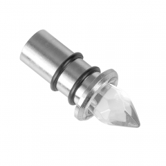 Fiber Optic End Glow Crystal End Fittings for Fiber Optic Ceiling Starry Sky Lighting Effect