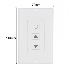 DIM-K3+U1 USA Size DC12V-DC24V 10A RF LED Dimmer with Remote