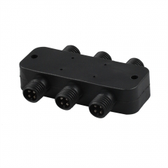 6-Port 4Pin Waterproof Splitter