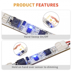 HS-5 hand wave sensor switch with dimming function