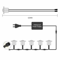 D42A Outdoor 0.6W Waterproof LED Stair Light