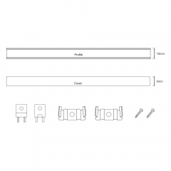 RL-0806 Stair Lighting Profile