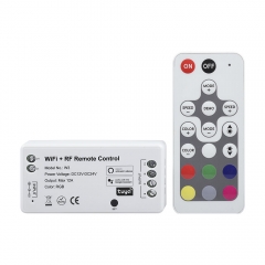 W3 WIFI RGB LED Controller and RF Remote