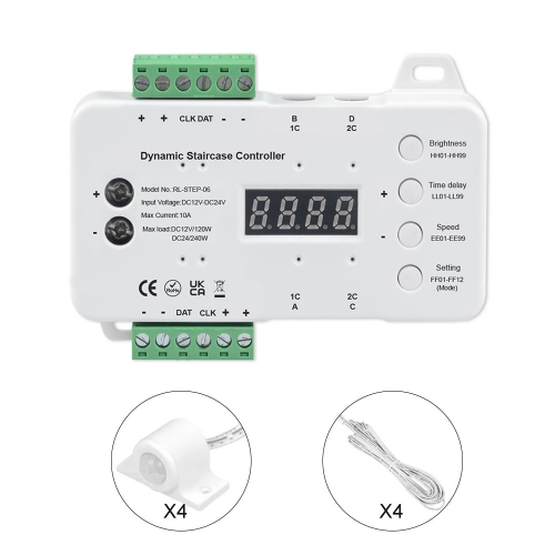 STEP-06 Dynamic Stair Lighting Controller