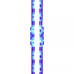 Solder Free Connector between two RGB COB LED strips