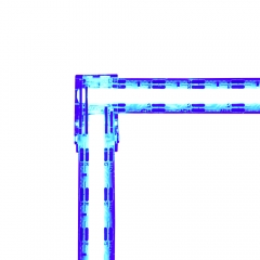 Soder Free Corner connector between two RGB COB LED strips - no soldering required