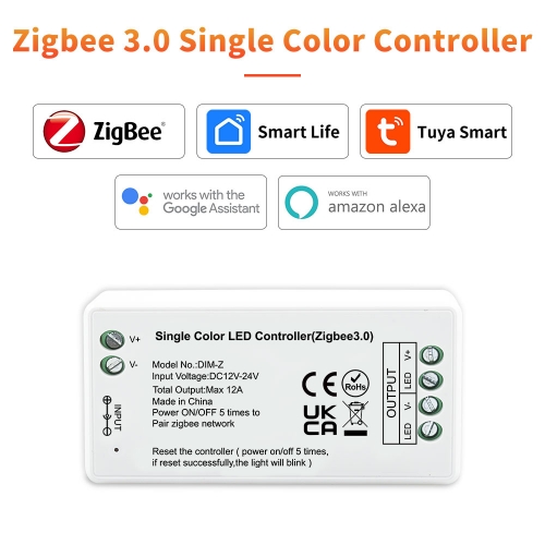 Single Color LED Controller (Zigbee 3.0)