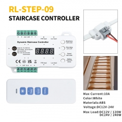 STEP-09 Dynamic Stair Lighting Controller with Daylight sensor and remote