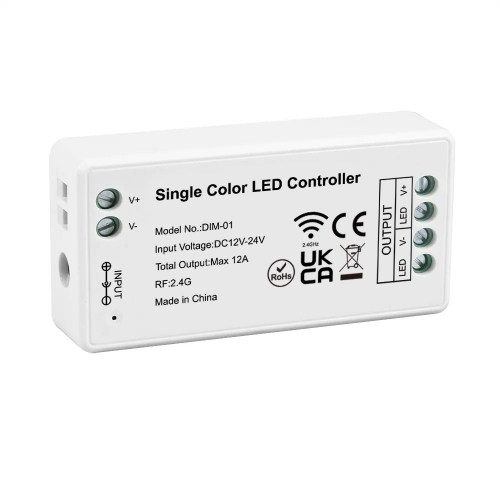 DIM-01 2.4G Single Color LED Controller