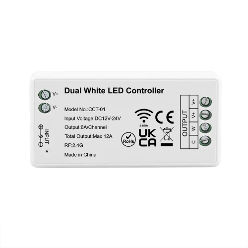 CCT-01 2.4G Dual White LED Controller