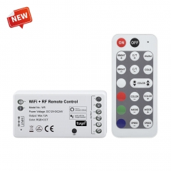 W5 WIFI RGB+CCT LED Controller and RF Remote