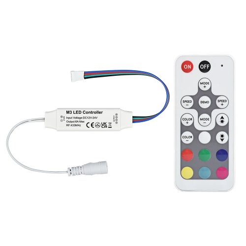 M3 Mini RF RGB LED Controller