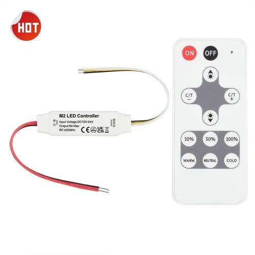 M2 Mini RF Dual White LED Controller