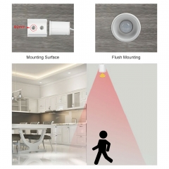 White color stair lighting sensor