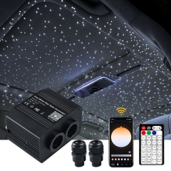 FO-DW-D16T 16W Dual White Twinkle Fiber Optic illuminator