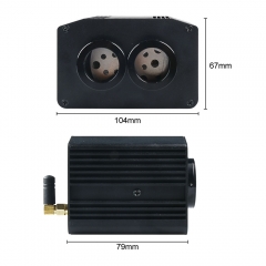 FO-DW-D16T 16W Dual White Twinkle Fiber Optic illuminator