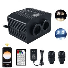 FO-DW-D16T 16W Dual White Twinkle Fiber Optic illuminator