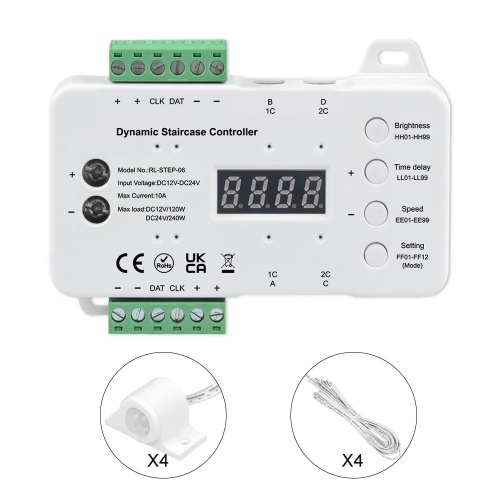STEP-06 Dynamic Stair Lighting Controller