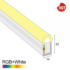10x22mm RGBW Side view Flex LED Neon