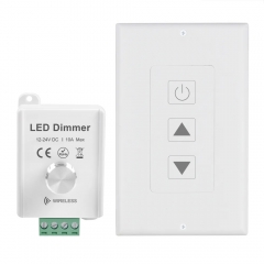 DIM-K3+U1 USA Size DC12V-DC24V 10A RF LED Dimmer with Remote