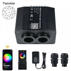 FO-P2 RGB+CCT Twinkle Fiber Optic illuminator with RGB Shooting Star