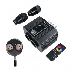 FO-P2 RGB+CCT Twinkle Fiber Optic illuminator with RGB Shooting Star