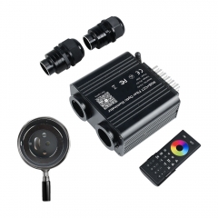 FO-P4 Mini Size RGB+CCT Fiber Optic illuminator with RGB Shooting Star