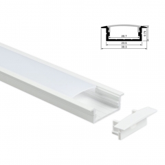 2001-W White Color Aluminum Profile