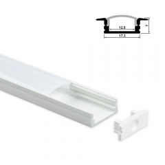 1205-W U-Shape 12.5mm*7mm LED Aluminum Profile