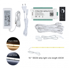 RL-STEP-P2 APP 16-STEP Stair LED Lighting Kit-Plug and Play