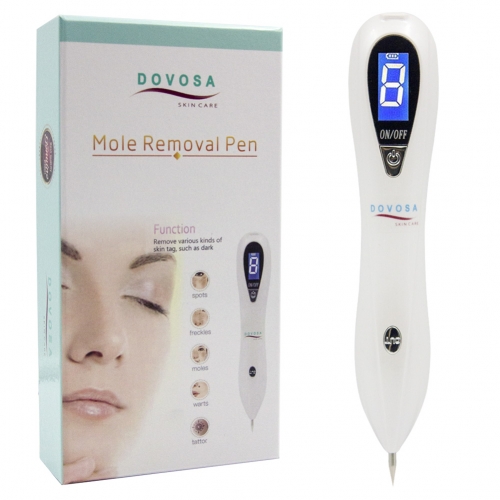 Portable Rechargeable Mole Skin Tag Remover Pen with LCD Display for Wart, Freckle, Nevus, Dark Spot & Little Tattoo