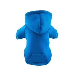 Royal Blue Dog Pullover with Kangaroo Pocket