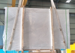 Sevec White Marble Slabs Wholesale Big Slabs 2cm Thickness Wholesale