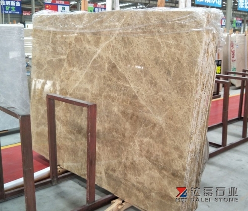 Light Emperador Big Slabs Wholesale Chinese Local Slabs