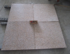 Rusty Yellow G682 Granite Tiles Flamed Finish